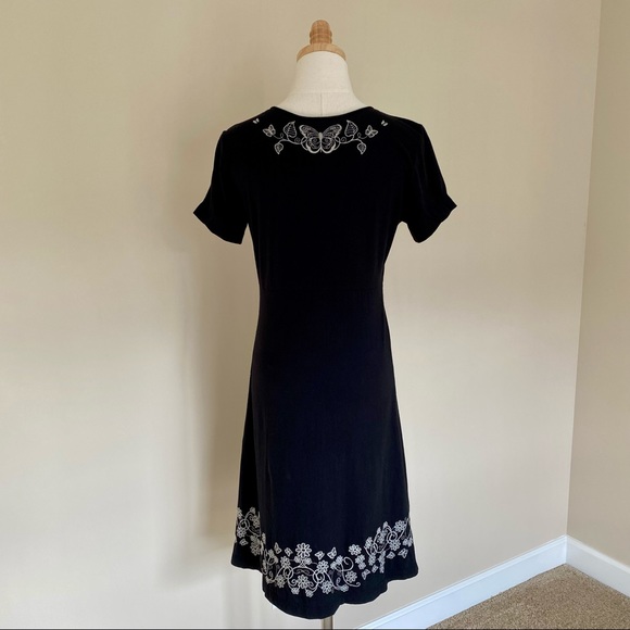 Johnny Was Embroidered Cotton Dress - Picture 7 of 12